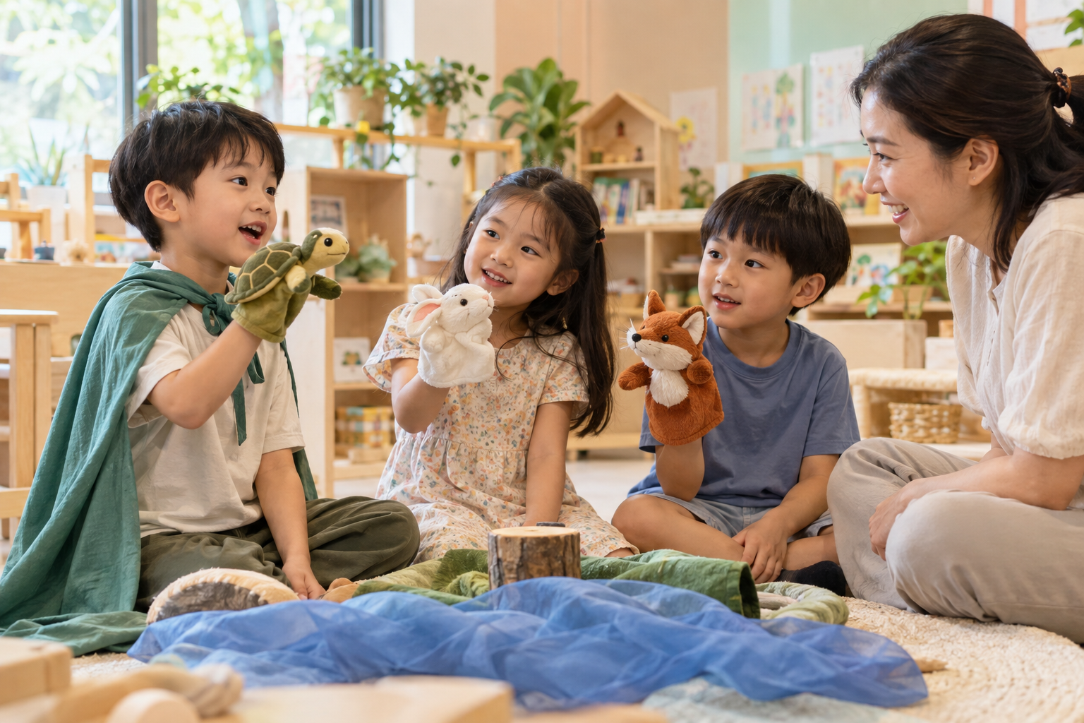 An illustrative age-appropriate classroom experience